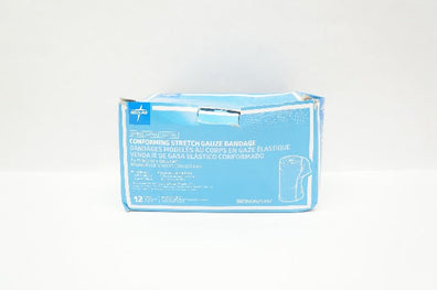 Medline NON25497 Conforming Stretch Gauze Bandage 3inch x 75inch - Box of 6
